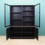 Vintage cabinet oak wood grey 1960s 2