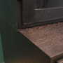Vintage cabinet oak wood grey 1960s 8