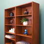 Vintage Bookshelf Teak Brown 1960s 3