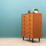 Vintage chest of drawers Teak wood Brown 1960s 2