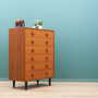 Vintage chest of drawers Teak wood Brown 1960s 4