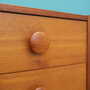 Vintage chest of drawers Teak wood Brown 1960s 7