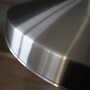Vintage pendant lamp metal silver 1970s 4