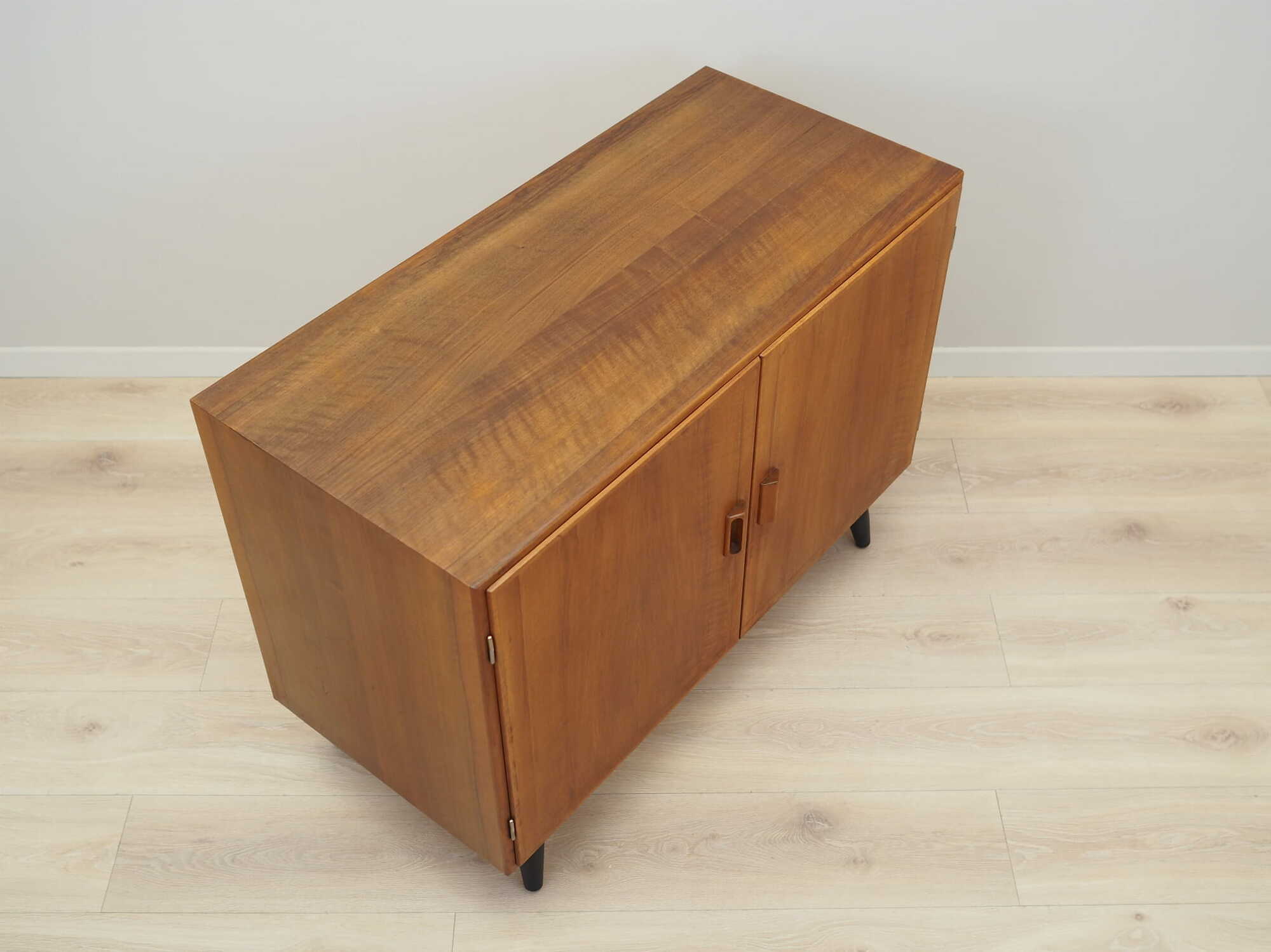 Vintage cabinet walnut brown 1960s 5