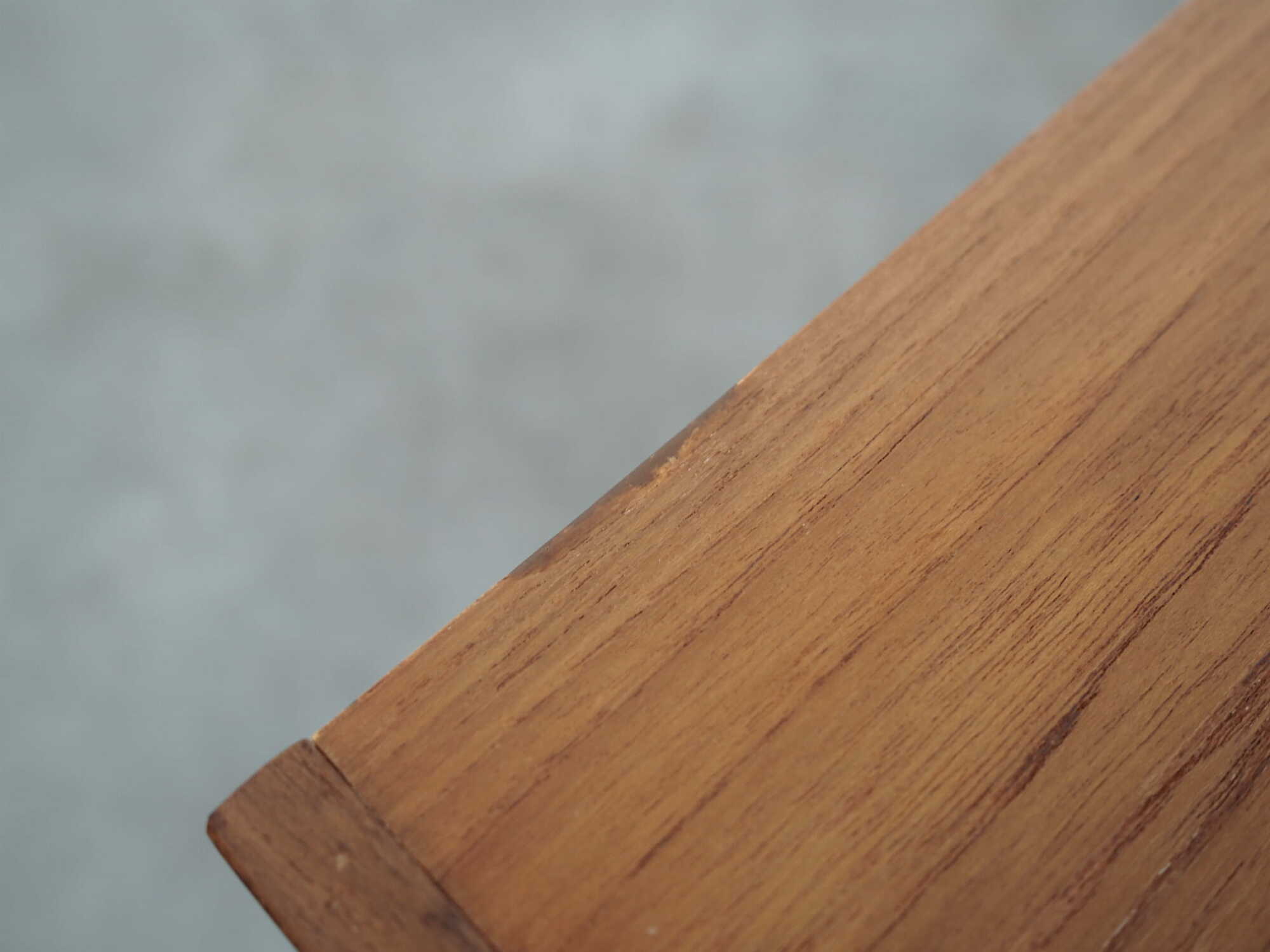 Vintage Sideboard Teak wood Brown 1970s 6