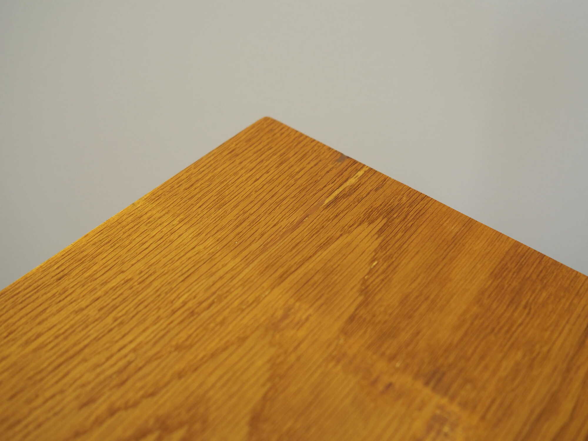 Vintage Bookshelf Ash Wood Brown 1960s 7