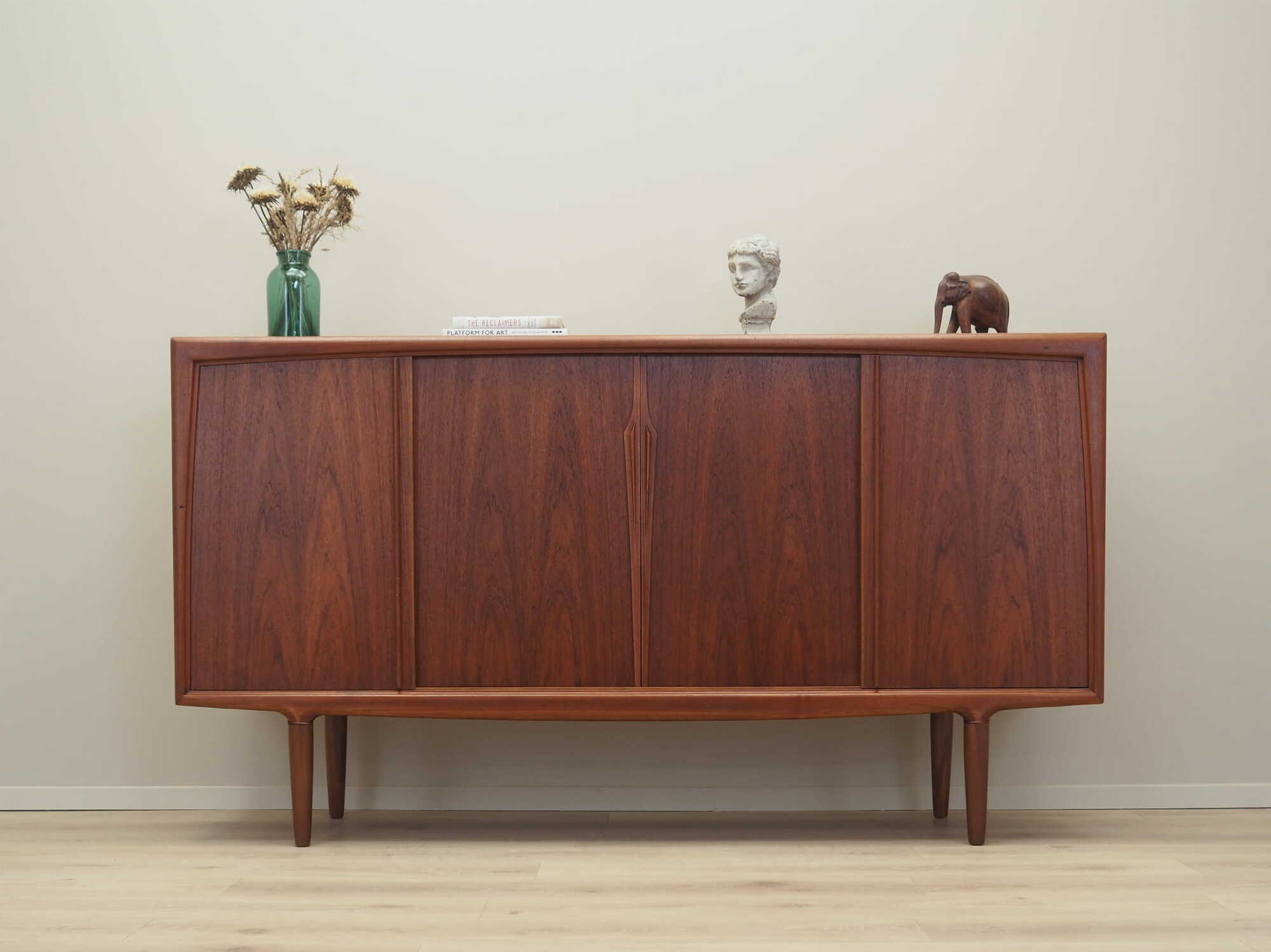 Vintage sideboard teak brown 1960s 1