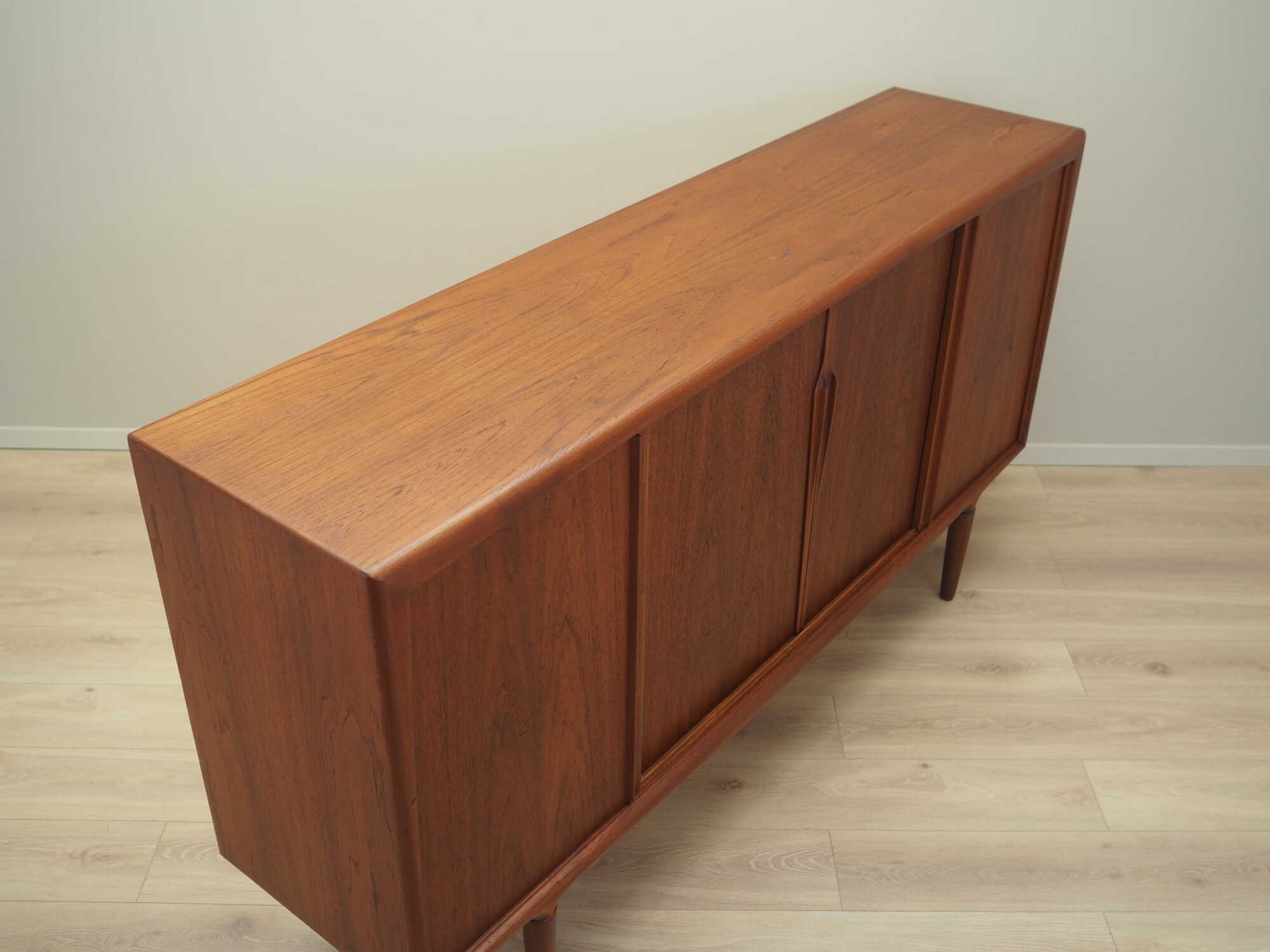 Vintage sideboard teak brown 1960s 8