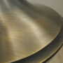 Vintage Pendant Lamp Metal Plastic White 1980s 9