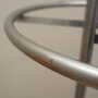 Vintage coat rack metal silver 1990s 5