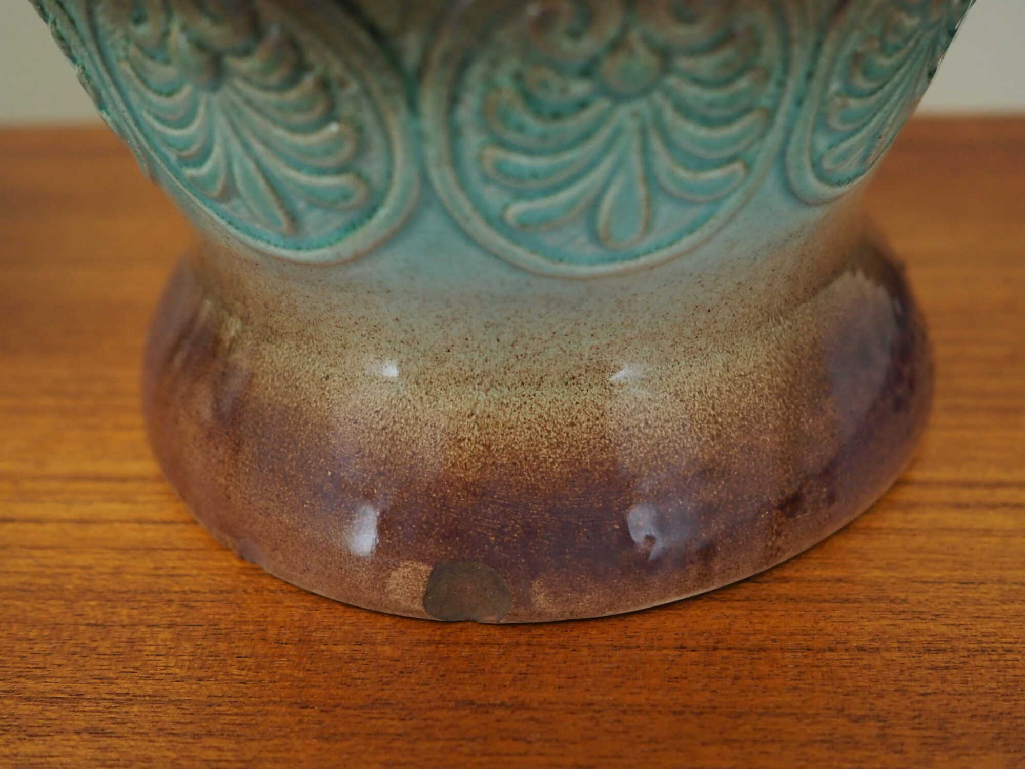 Vintage ceramic lamp, multicolored, 1970s 3