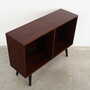 Vintage bookshelf mahogany brown 1970s 4