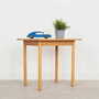 Vintage Coffee Table Wood Beige 1970s 3