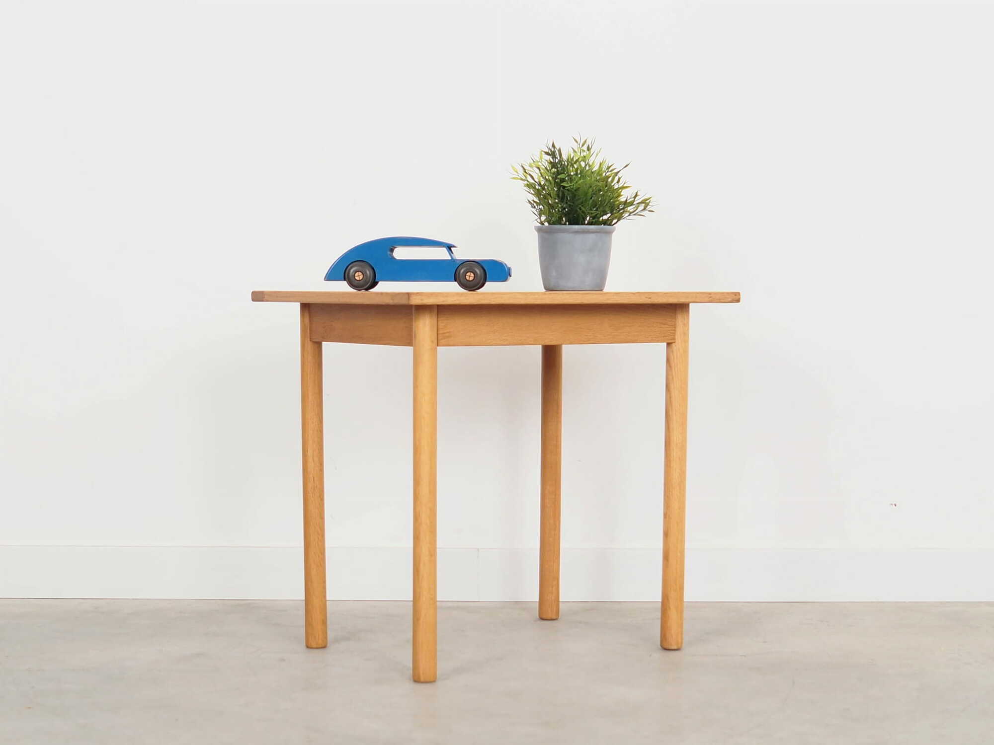Vintage Coffee Table Wood Beige 1970s 3