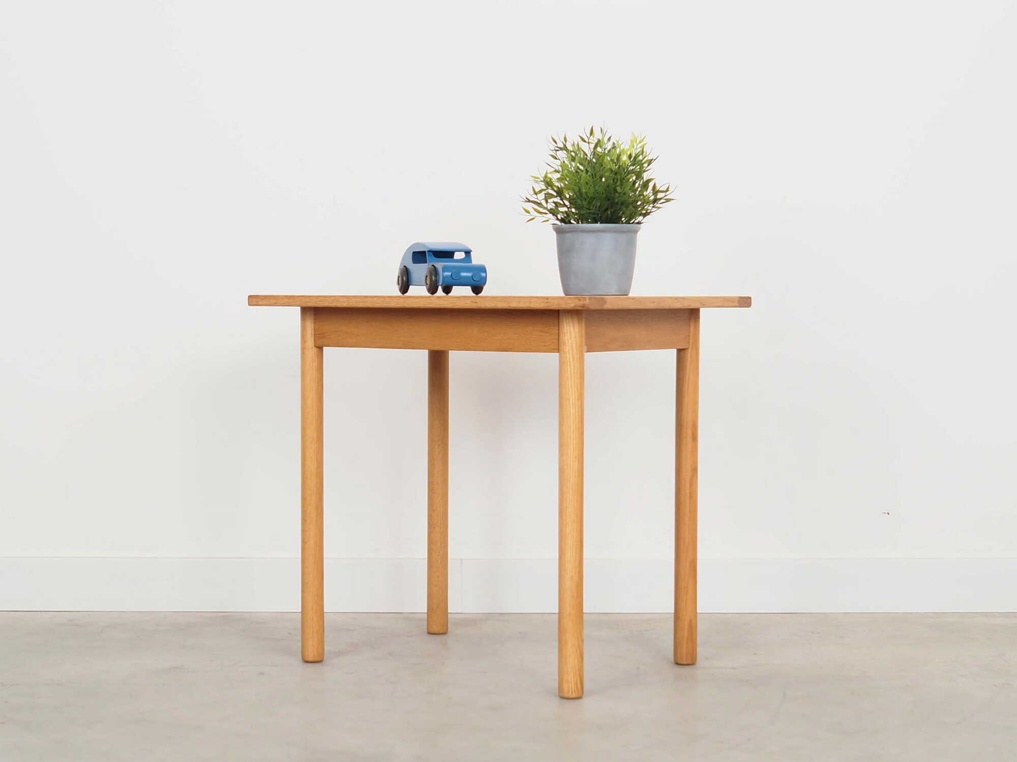 Vintage Coffee Table Wood Beige 1970s 2