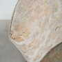 2x Vintage Armchairs Beech wood Textile Beige 1970s 5