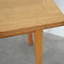 Vintage Coffee Table Wood Beige 1970s 8