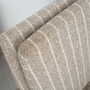 Vintage Chair Teak Wood Textile Grey 1970s 5