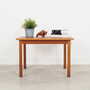 Vintage Coffee Table Teak Wood Brown 1970s 1