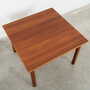 Vintage Coffee Table Teak Wood Brown 1970s 4