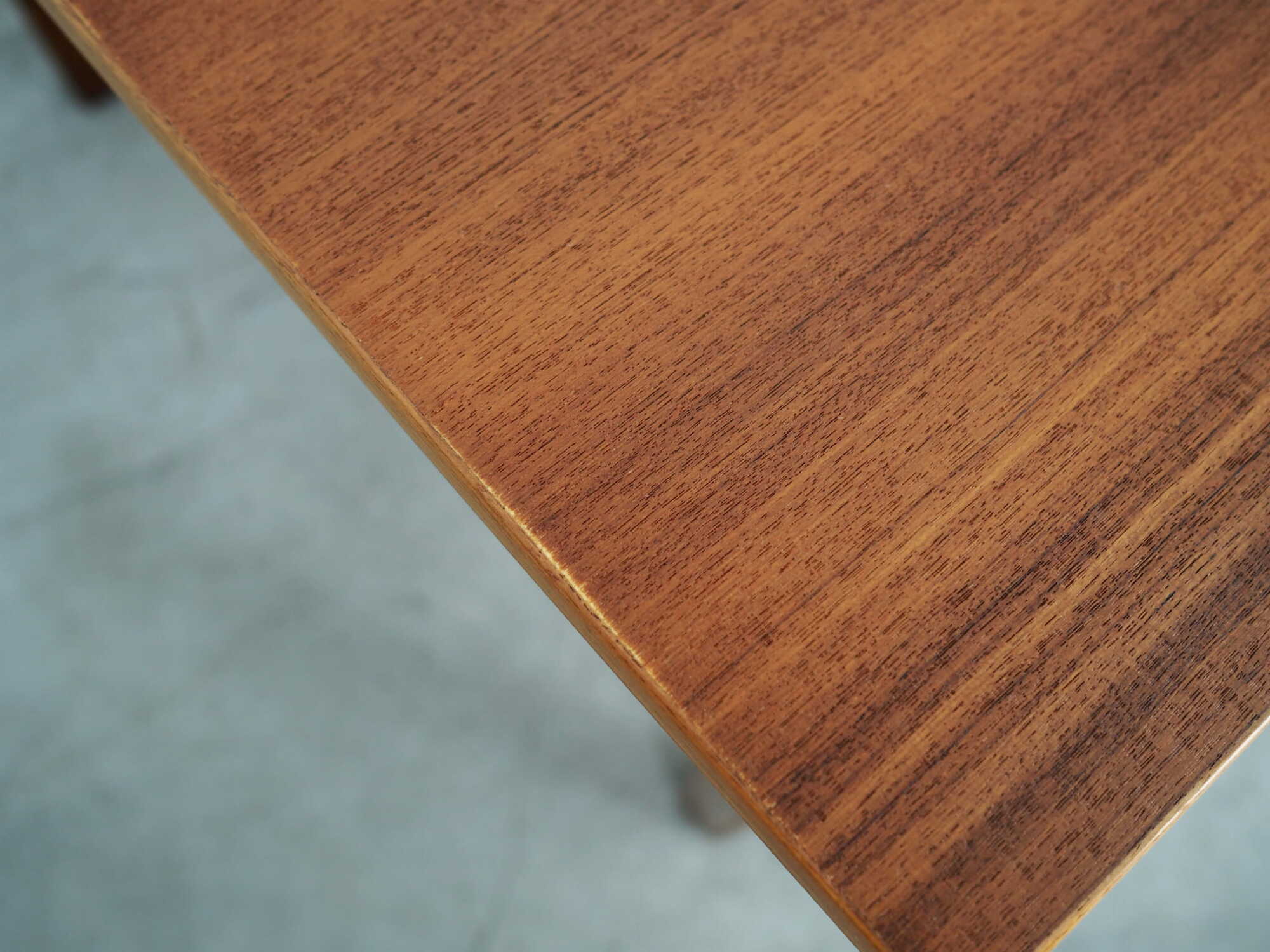 Vintage Coffee Table Teak Wood Brown 1970s 5