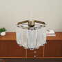 Vintage pendant lamp Metal Plastic White 1970s 4