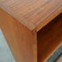 Vintage Bookshelf Wood Brown 1970s 7