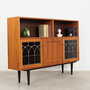 Vintage Bookshelf Wood Brown 1970s 5