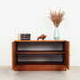 Vintage cabinet teak brown 1970s 2