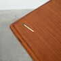 Vintage side table teak brown 1970s 5