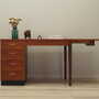 Vintage desk teak brown 1970s 2