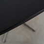 Vintage Table Wood Metal Black 1960s 5