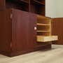 Vintage Bookshelf Teak Brown 1960s 4