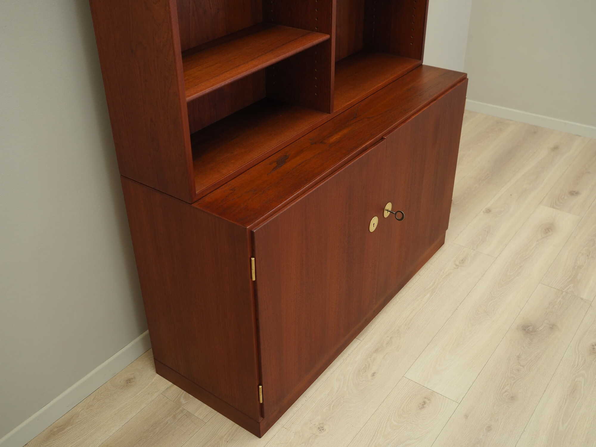 Vintage Bookshelf Teak Brown 1960s 7