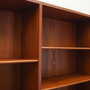 Vintage Bookshelf Teak Brown 1960s 8