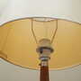 Vintage floor lamp metal plastic beige 1970s 5