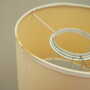 Vintage floor lamp metal plastic beige 1970s 4
