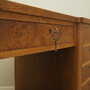 Vintage desk wood brown 1960s 9