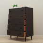 Vintage chest of drawers Oak wood Brown 1970s 2