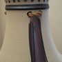 Vintage pendant lamp ceramic grey 1960s 2