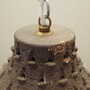 Vintage pendant lamp ceramic multicolor 1960s 3