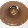 Vintage pendant lamp ceramic grey 1960s 8