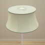Vintage floor lamp Metal Fabric Green 1970s 2