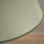 Vintage floor lamp Metal Fabric Green 1970s 5