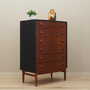 Vintage chest of drawers Teak wood Brown 1960s 4