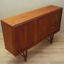 Vintage Sideboard Teak Wood Brown 1960s 7