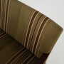 Vintage Sofa Teak wood Textile Green 1960s 6