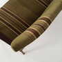 Vintage Sofa Teak wood Textile Green 1960s 9