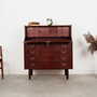Secretaire in mogano anni '70 2