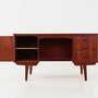 Vintage Desk Teak Wood Brown 1970s 2